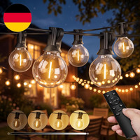 Litogo 2 StüCk Lichterkette AußEn Mit Fernbedienung, 15M Led Outdoor Lichterkett
