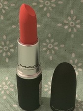MAC Power Kiss Rouge Lipstick 308 Mandarin O Bright Salmon Pink Discontinued New