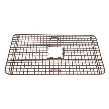 SinkSense Wright 28" x 17" Kitchen Sink Bottom Grid, Antique Brown