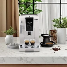 DeLonghi-Dinamica Compact Fully Automatic Coffee/Ice/Hot/Espresso Drinks Machine