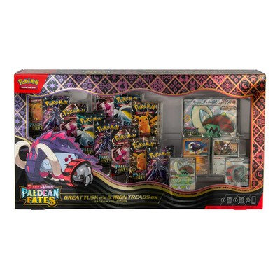 g*e様 『TUSK』ボックスセット Pokemon TCG Paldean Fates Great Tusk ex & Iron Threads ex Premium