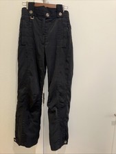 VTG Spyder Women  s SZ 6 Snowpants Ski Pants Snowboard Black Adjustable High Rise