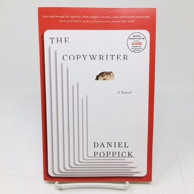 Copywriter ARC Daniel Poppick Advance Readers Copy Proof Novel Comic Funny Book