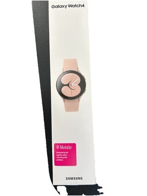 Samsung Smart Watch Galaxy Watch 4 SM-R865U GPS - Pink Rose Gold. T-Mobile