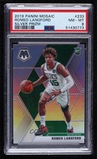 2019-20 Panini Mosaic Rookies Silver Prizm Romeo Langford #233 PSA 8 0c6