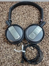 SONY MDR-NC7 Black Noise Canceling On-Ear Headphones Used Works