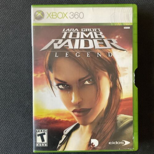 Tomb Raider Legend. (Xbox360, 2006) Case Damage. CIB Tested - Works 🛩️🔫