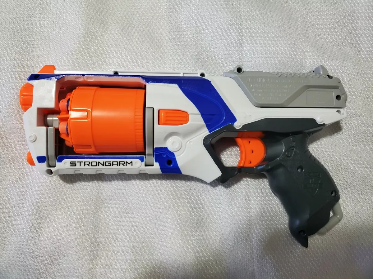 NERF N Strike Elite Strongarm Toy Blaster with Rotating Barrel (  Exclusive)