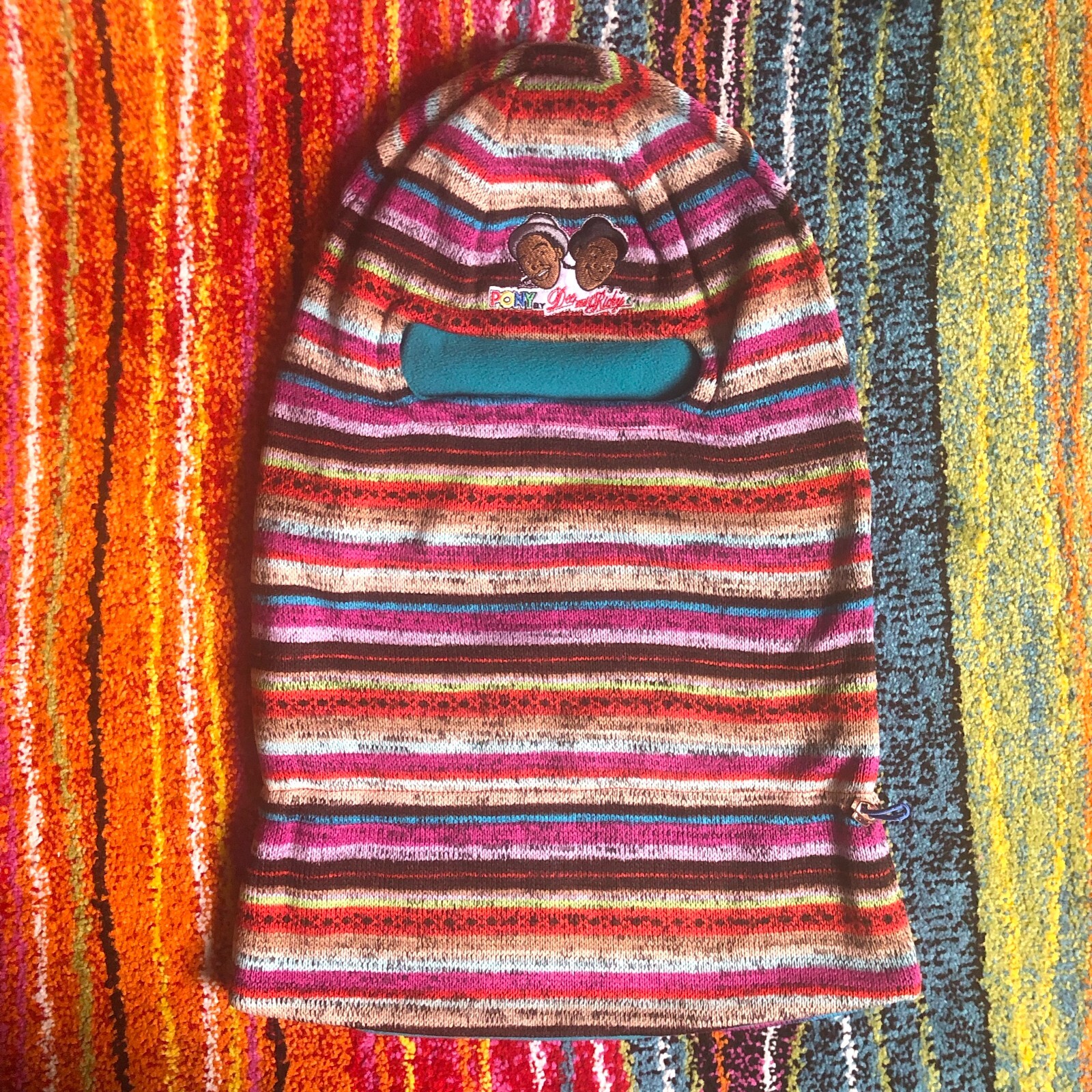 Cappello Pony by Dee & Ricky Balaclava pile snowboard cappuccio antitempesta