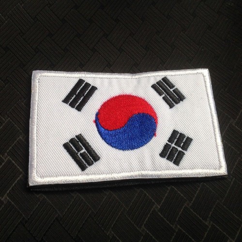 PARCHE DE BUCLE DE GANCHO TÁCTICO MILITAR INSIGNIA DE LA REPÚBLICA DE COREA PAÍS - Imagen 4 de 4
