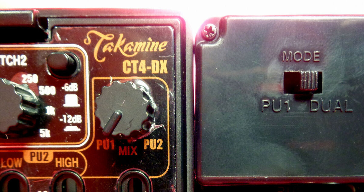 Takamine CT4 DX DMP Dual Parametric Preamp Authorized Dealer Takamine CT4 DX DMP Dual Parametric Preamp Authorized Dealer