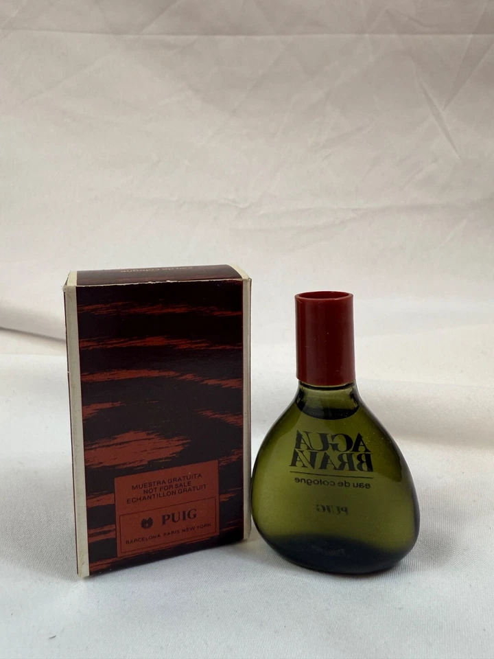 Agua Brava Antonio Puig Eau De Cologne Mini Splash 10 ml (Vintage) Foto 2 de 3