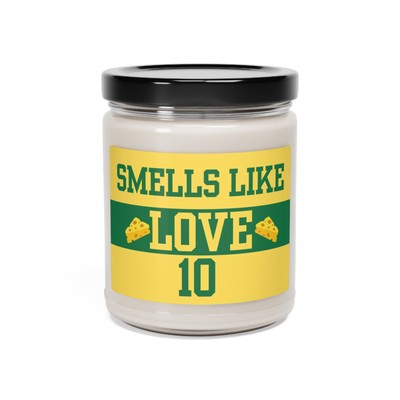 Green Bay Packers Inspired Jordan Love Candle | Smells Like love
