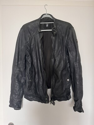Tigha Lederjacke Herren Größe M