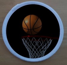 Basketball Hoop Slam Dunk Patch Badge Patches Badges