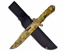 Survivor HK-727CA Outdoor Fixed Blade Knife 12-Inch