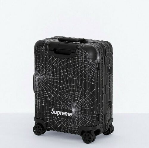 Rimowa x Supreme suitcase 2019 Cabin Plus Trolley New Original 100 