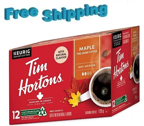  Tim Hortons Decaf, Medium Roast Coffee, Single-Serve K