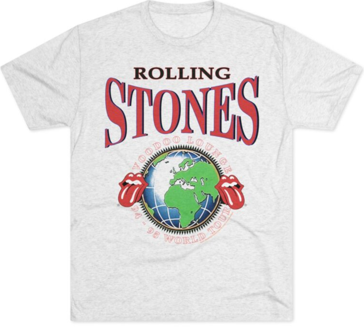 Vintage 90S Rolling Stones Voodoo Lounge World Tour 94 – 95 T 