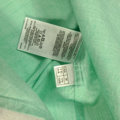 Brooks Brothers Herren Button Down Hemd Gr. M Medium Grün Regular Fit #L93 - Bild 6 von 13