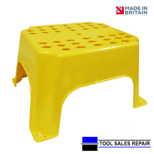 Bricklayers - Hop Up Step Up Safe Step Work Platform Yellow Step Stool Bricklayers - Hop Up Step Up Safe Step Work Platform Yellow Step Stool