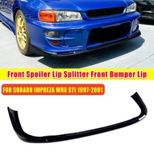 Frontspoiler Spoilerlippe Spoiler Frontlippe Schwarz Für Subaru Impreza WRX STI