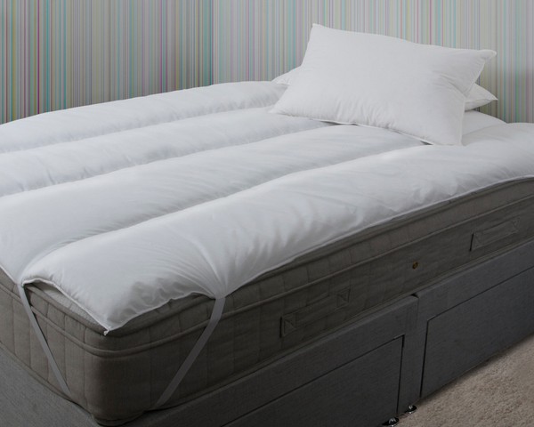 Colchón Super King Ikea Tamaño Pure Comfort Polialgodón Topper Reviver 180 x 200 cm