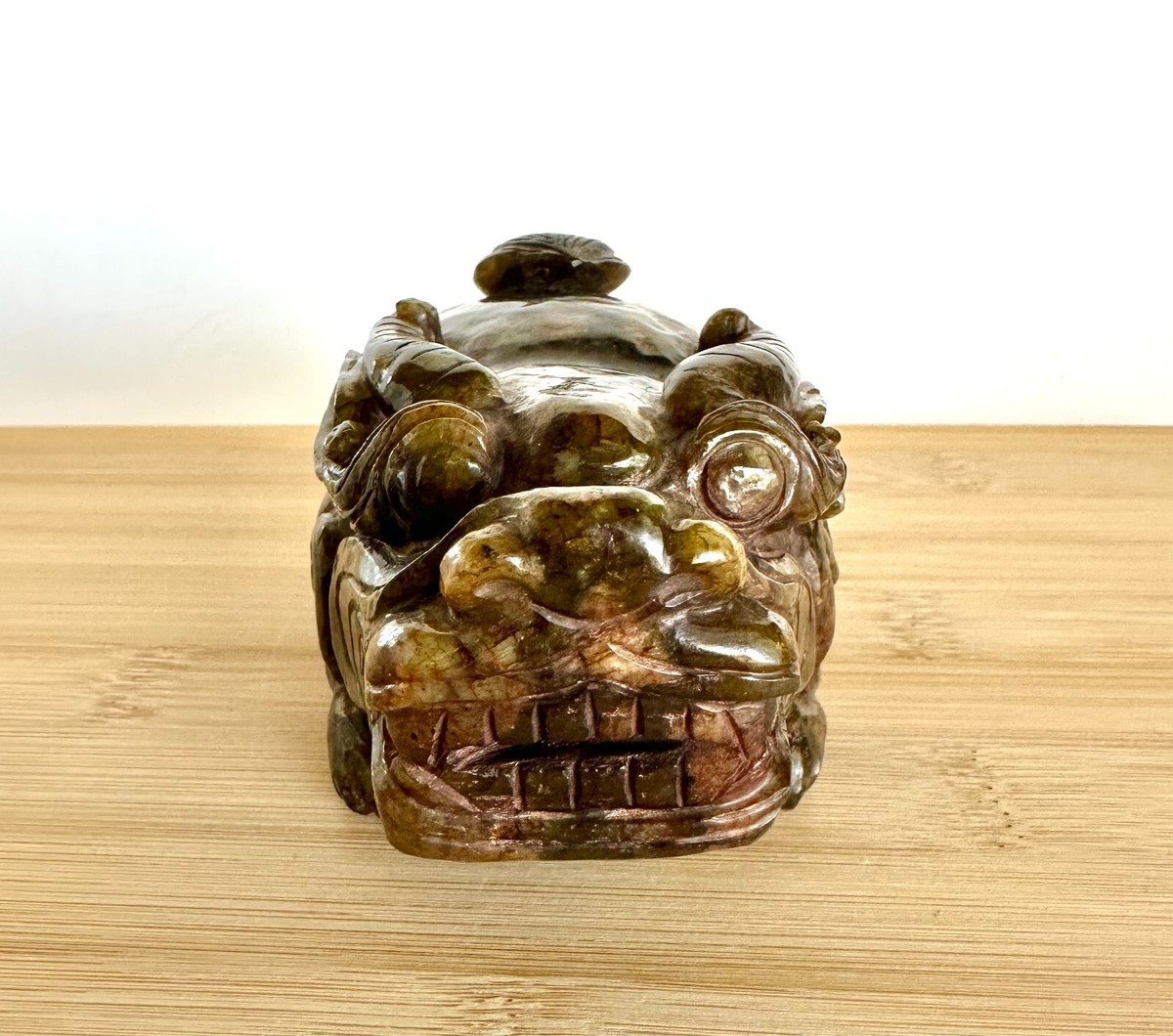 Antique Chinese Carved Jade Buddhist Lion Foo Dog | eBay display picture 1