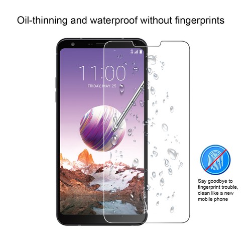 2XFor LG Stylo 5 2.5D Edge Tempered Glass Screen Protector Hardness Bubble Free - Picture 10 of 15