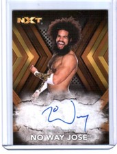 WWE No Way Jose RA-NW 2017 Topps NXT Bronze Authentic Autograph Card SN 31 of 99