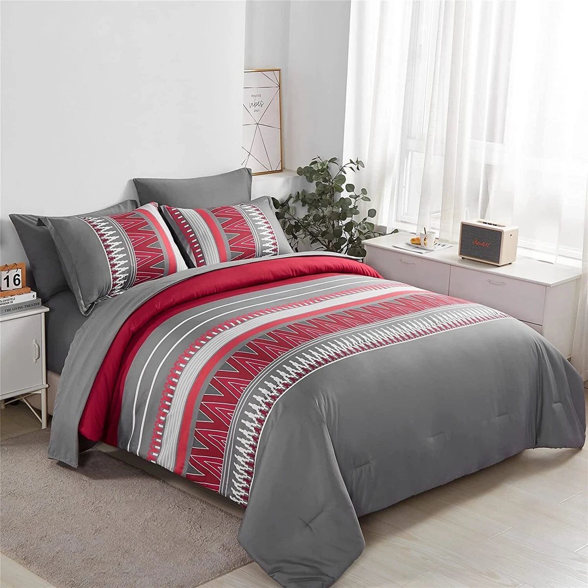 Cheap queen bed sale in a bag