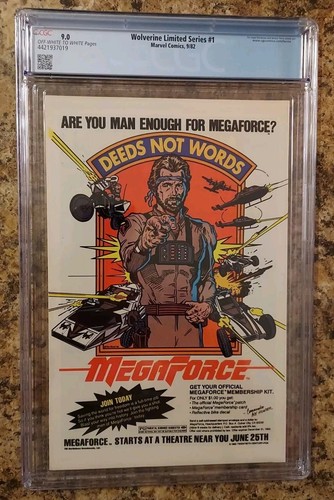 Wolverine Limited Series #1, Marvel 9/82 CGC 9.0 1st Solo Wolverine 🔥 🔥 🔥  - Bild 3 von 3