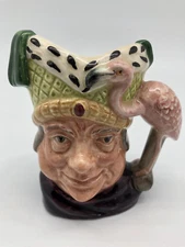 Royal Doulton Ugly Duchess Character Mug D6603 (4.5in High) w/ Pink Flamingo.