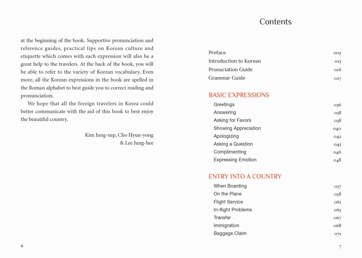 Thumbnail - Korean Phrase Book For Travellers, Revised Edition Jungsup Kim