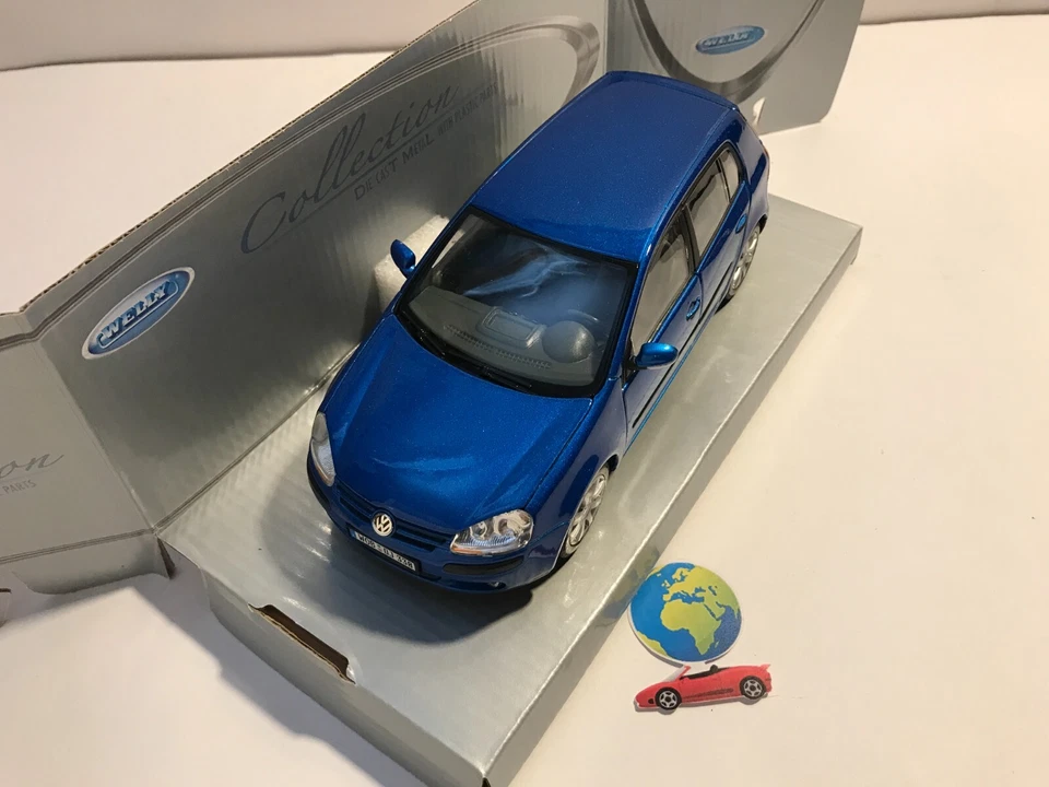 Welly VW Golf V ,modello in scala 1:24 - 1:25, (1284) , vintage - Immagine 4 di 4