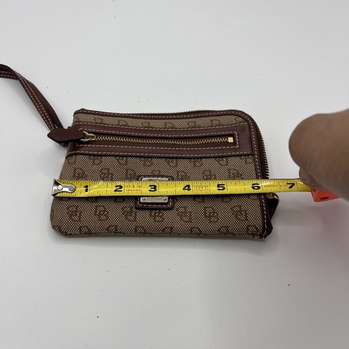 Dooney and Bourke Pebbled Leather Small Coin Purse Black - Picture 8 of 9