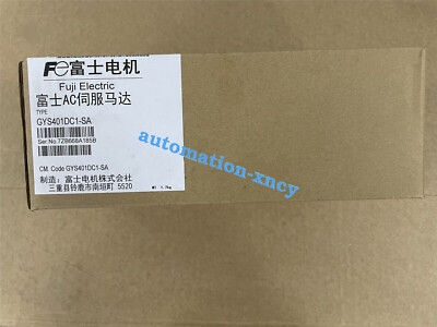 New Fuji Servo Motor GYS401DC1-SA In Box Fast shipping#DHL or FedEx