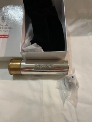 Supreme Shotgun Bullet Cartridge Flask English Pewter Company SS18