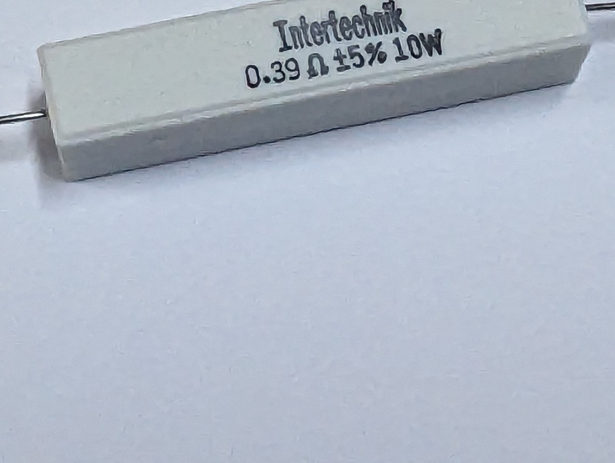 2 Pezzi Intertechnik Resistenze A Filo Ceramica 600V 5 Watt 3,0 Ohm - Foto 7