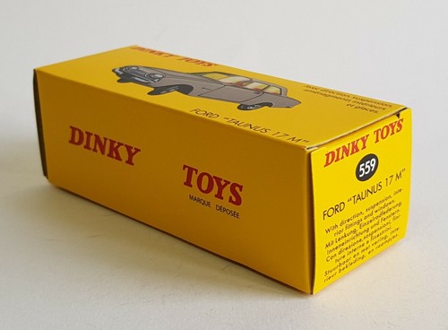 DeAgostini/ Dinky Toys No. 559, Ford "Taunus 17 M" Superb Mint Condition - Picture 11 of 11