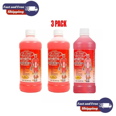 Summit Epsom    Red Alcohol Salt Bath  Muscle  Therapy  3  Pack   FREE  SHIPPING