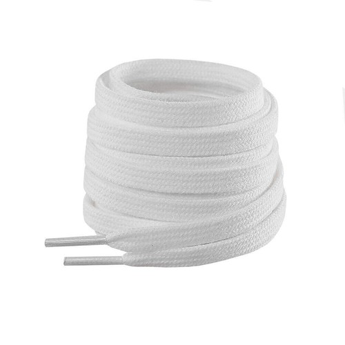 Flat Shoelaces of Cotton Shoe Laces Cords Replacement for Converse Shoes 47" 55" - Picture 5 of 16
