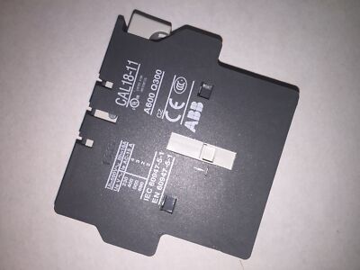 UpTo 115 NEW at MostElectric: CAL18-11 ABB 1NO 1NC AUXILIARY CONTACT