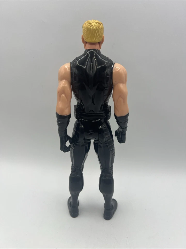 "Figura de acción Hawkeye 12"" Marvel Avengers Assemble Titan Hero Series 2014 Hasbro" Foto 4 de 4
