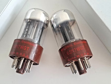 Matched pair National Electronic SN7 WGT tube...