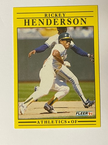 RICKEY HENDERSON Baseball Cards ***You Pick*** HOF Revised 5/16 - Picture 71 of 185