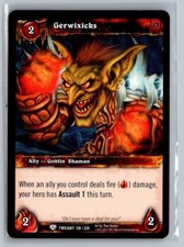 2011 World of Warcraft TCG: Twilight the Dragons Gerwixicks #138