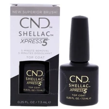CND Shellac Xpress Top Coat 0.25 Brand New In Box