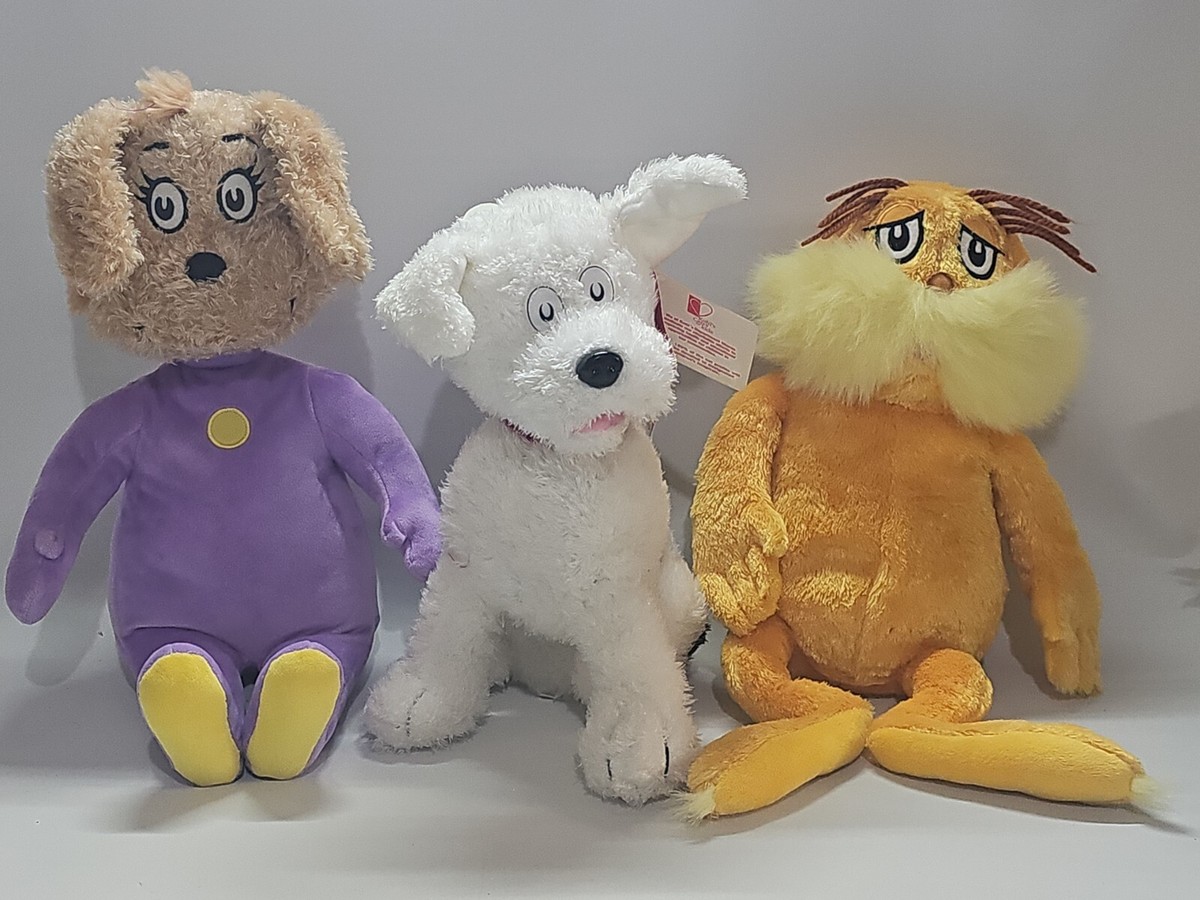 3 Dr Seuss Kohls Cares Plush Stuffed Animal Lot Marvin Nevins