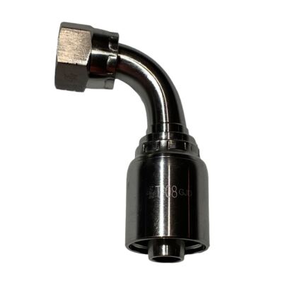 Flextral T08-08FJ90S-SS Stainless Steel ,Jic 37 degree Female Swivel  Elbow, New